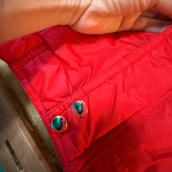 Vintage 90’s Snowy Mountain Red Ski Jacket Coat Women’s XL - Picture 12 of 16
